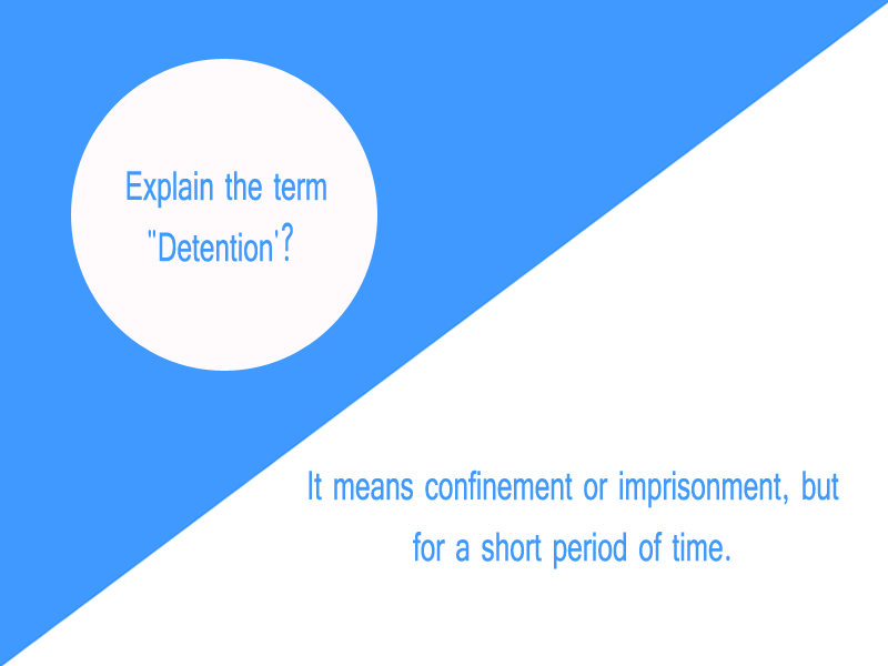 detention