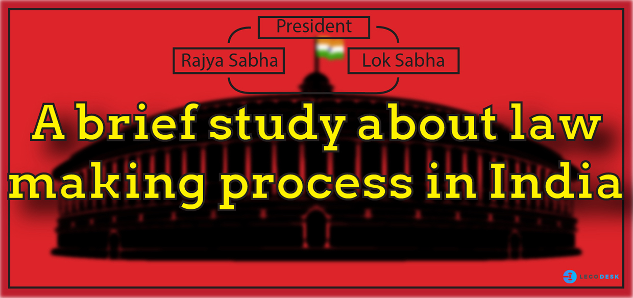 law making process in india