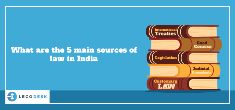 sources of law in india