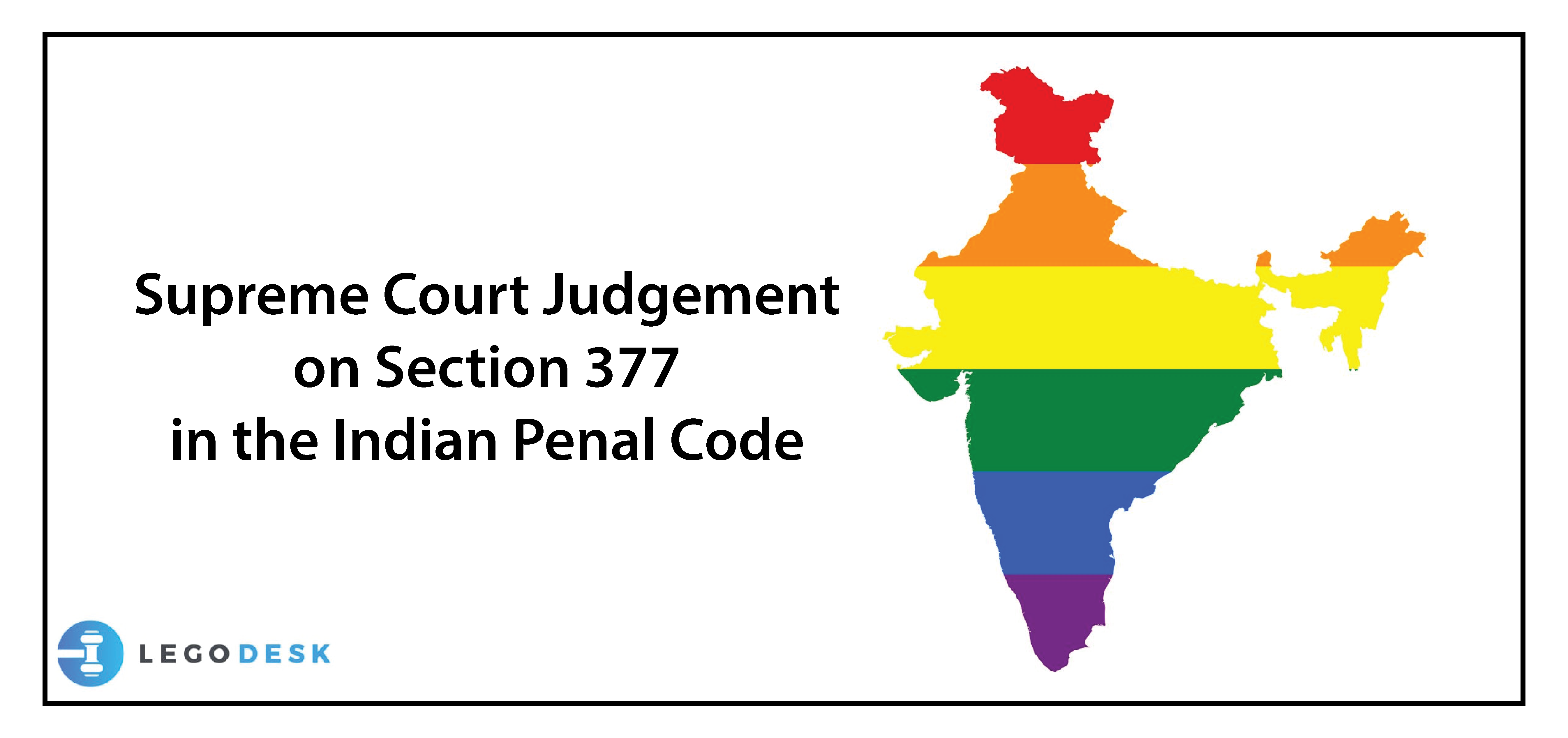 Supreme Court Judgement on Section 377 in the Indian Penal Code