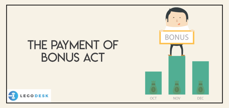 Payment of Bonus Act