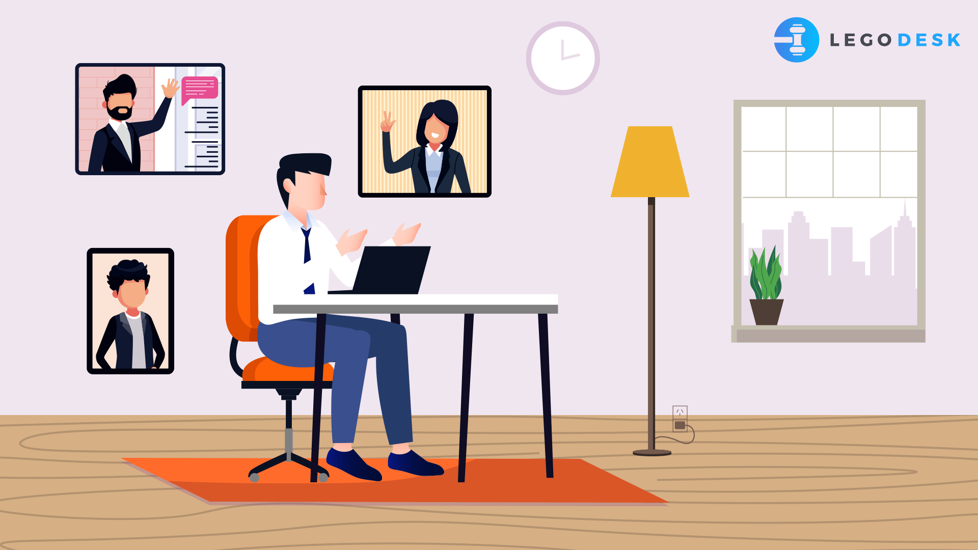 How do lawyers work from home